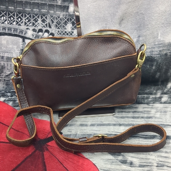 Portland  Leather Co Crossbody Bag - Picture 1 of 10